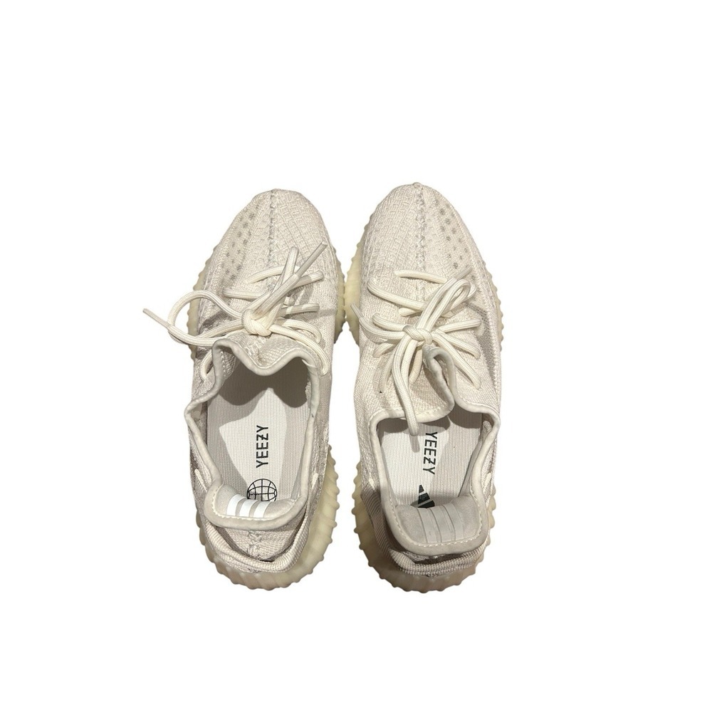 Adidas Mens Yeezy Boost 350V2 HQ6316 White Sneakers Shoes Sz 8 HQ6316 Authentic - Picture 5 of 7